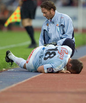 Patrik Andersson, skadad
