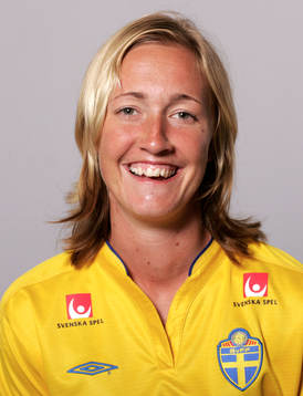 Fotboll, dam, Sverige, Porträtt, Anna-Maria Eriksson