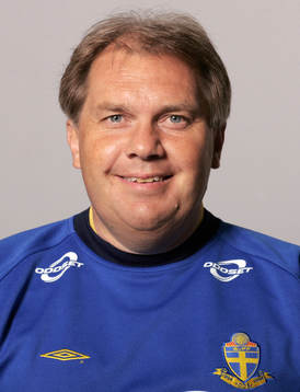 Fotboll, dam, Sverige,  Porträtt, Lars Pihl