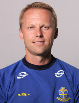 Fotboll, dam, Sverige, Porträtt, Pierre Johansson