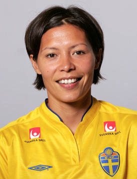 Fotboll, dam, Sverige,  Porträtt, Jane Törnqvist