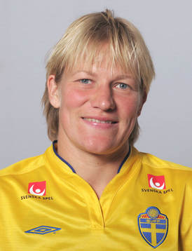 Fotboll, dam, Sverige,  Porträtt, Kristin Bengtsson