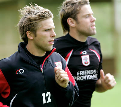 Anders Svensson och James Beattie, Southampton