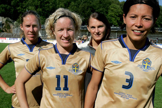 Från vänster: Linda Fagerström, Victoria Svensson,