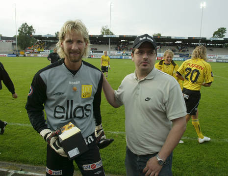 Svenska Spel. Johan Wiland, målvakt, Elfsborg