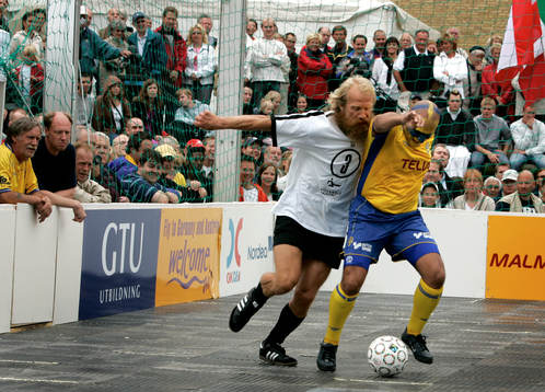 Idag startar VM för hemlösa i Göteborg. Sverige spelade
