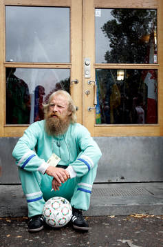 Idag startar VM för hemlösa i Göteborg. Gunther från