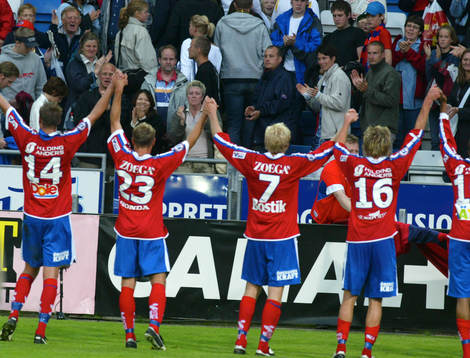 Helsingborg, jubel