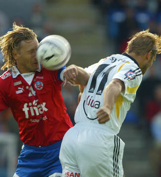 Jesper Jansson, Helsingborg och Martin Åslund, AIK