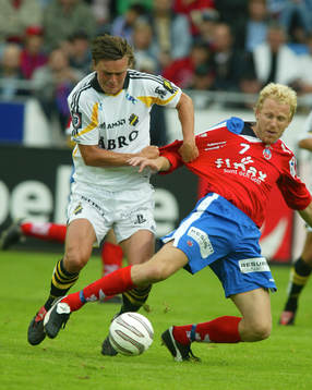 Mattias Moström, AIK och Gustaf Andersson, Helsingborg