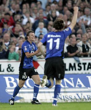 Joel Borgstrand och Mikael Nilsson, Halmstad Jubel