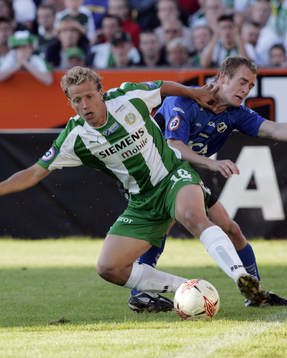 Erik Johansson, Hammarby och Emil Jensen, Halmstad