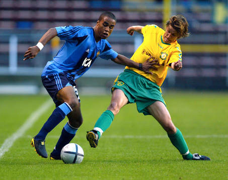 Patrick Amoah, Djurgården och Andrius Gedgaudas, Kaunas