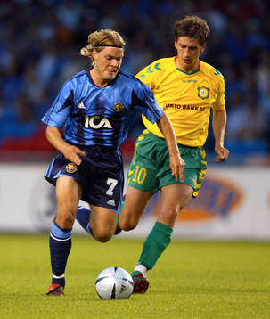 Johan Arneng, Djurgården och Vadim Petrenko, Kaunas