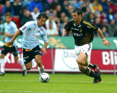 Louay Chanko, Malmö och Andreas Eriksson, AIK