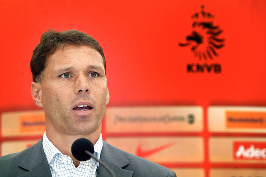 Marco van Basten, förbundskapten, Holland