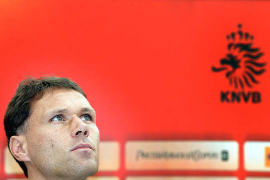 Marco van Basten, förbundskapten, Holland