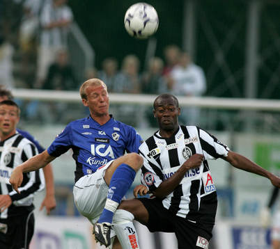 Andreas Johansson, Halmstad och Kevin Amuneke, Landskrona i