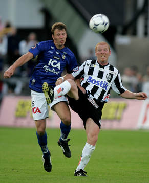 Joel Borgstrand, Halmstad och Jörgen Pettersson,