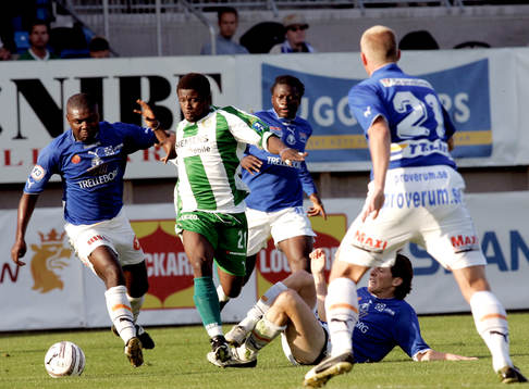 Mike Owuso, Trelleborg och Aluspah Brewah, Hammarby