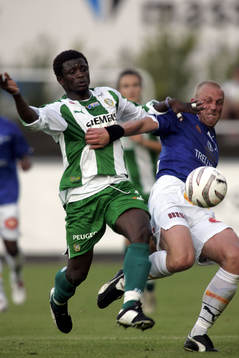 Aluspah Brewah, Hammarby och Thomas Magnusson, Trelleborg
