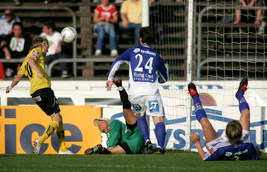 Lars Lasse Nilsson, Elfsborg gör 1-0