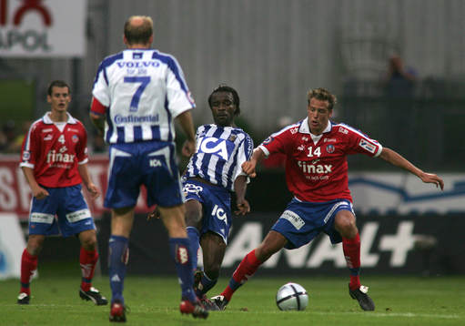 Peter Ijeh, Göteborg och Andreas Granqvist, Helsingborg
