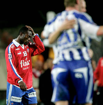 John Pelu, Helsingborg deppar