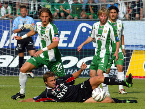 Björn Runström och Karl Oskar Fjörtoft, Hammarby
