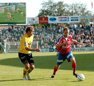 Hasse Berggren och Erik Wahlstedt. Storbildstv