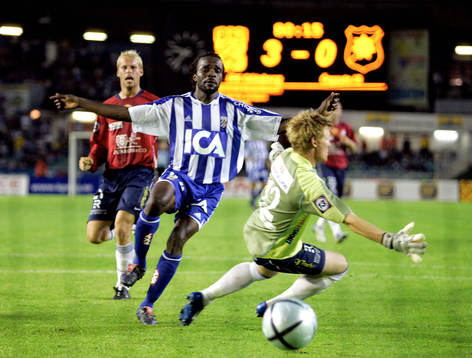 Peter Ijeh, Göteborg gör behärskat 4-0 bakom debutanten