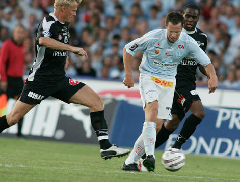 Daniel Andersson, Malmö är först på bollen