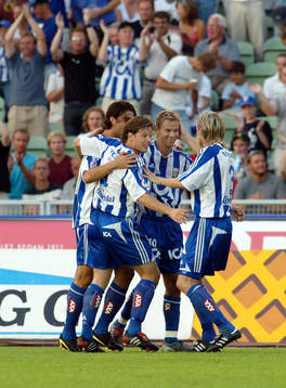 Niclas Alexandersson, Göteborg gratuleras till målet