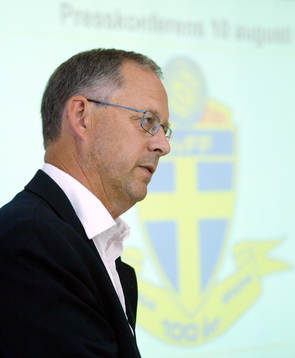 Lars Lagerbäck, förbundskapten, Sverige