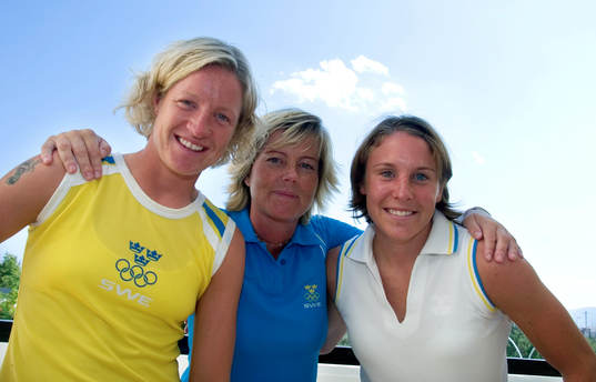 Victoria Svensson, Marika Domanski Lyfors och Hanna
