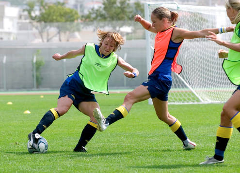 Hanna Ljungberg och Linda Fagerström