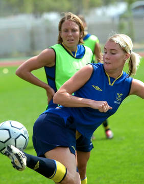 Hanna Marklund och Hanna Ljungberg