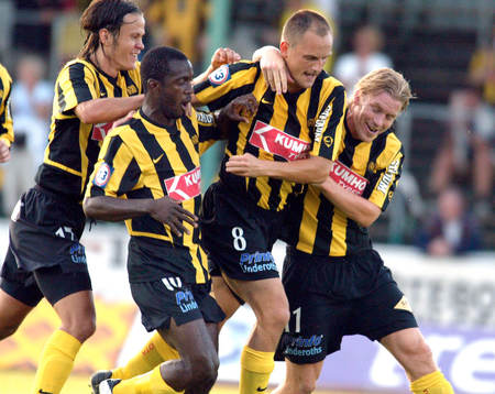 Mats Haglund, Häcken, jubel