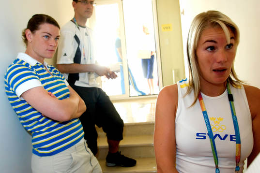 Hanna Marklund och Caroline Jönsson, Sverige