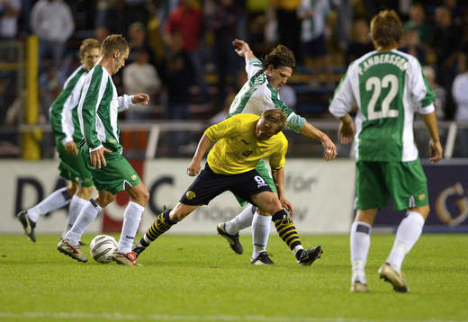 Fotboll, Kval till UEFA Cupen, Hammarby - Akranes