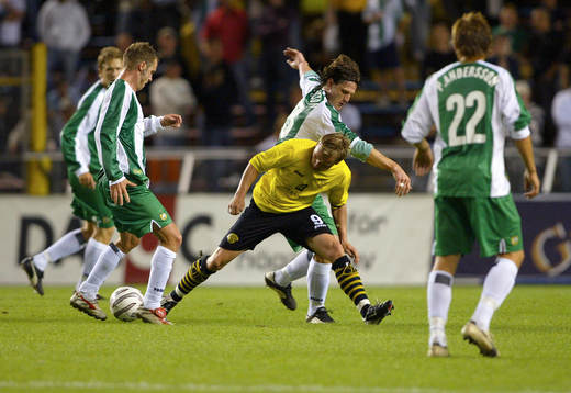 Fotboll, Kval till UEFA Cupen, Hammarby - Akranes