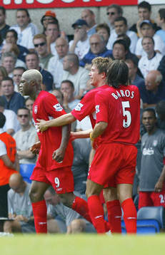 Djibril Cisse, Liverpool, jubel, glädje