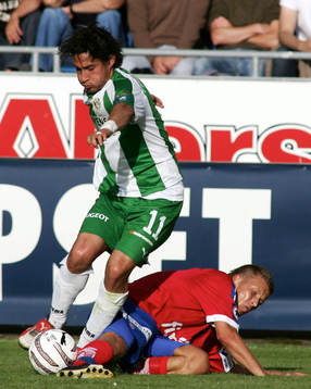 Fotboll. Allsvenskan. Helsingborg - Hammarby. Pablo