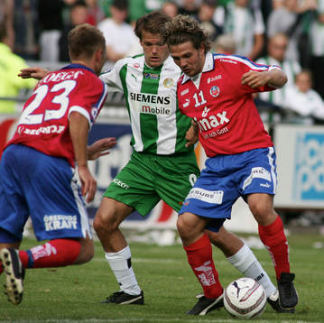 Fotboll. Allsvenskan. Helsingborg - Hammarby.