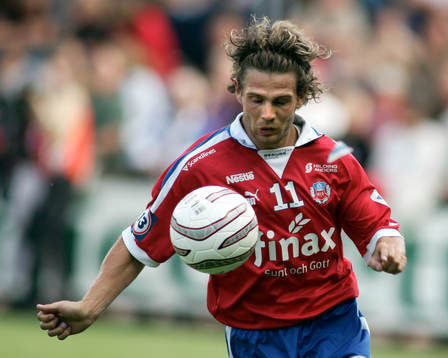 Fotboll. Allsvenskan. Helsingborg - Hammarby. Peter