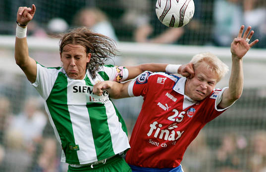 Björn Runström, Hammarby och David Ljung, Helsingborg.