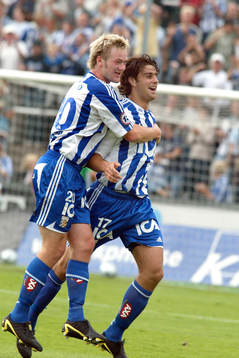 1-0 GEORGE MOURAD GJORDE DET ENDA MÅLET MEN DET VAR SNYGGT