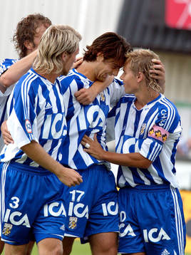 GEORGE MOURAD, DENNIS JONSSON,  FREDRIK RISP OCH NIKLAS