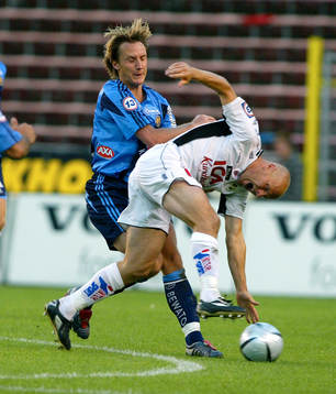 Andreas Johansson, Djurgården och Magnus Svensson, Halmstad