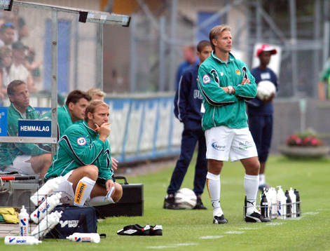 0-3 FÖRLUST. GAISBÄNKEN MED HANS GREN OCH ROLAND NILSSON